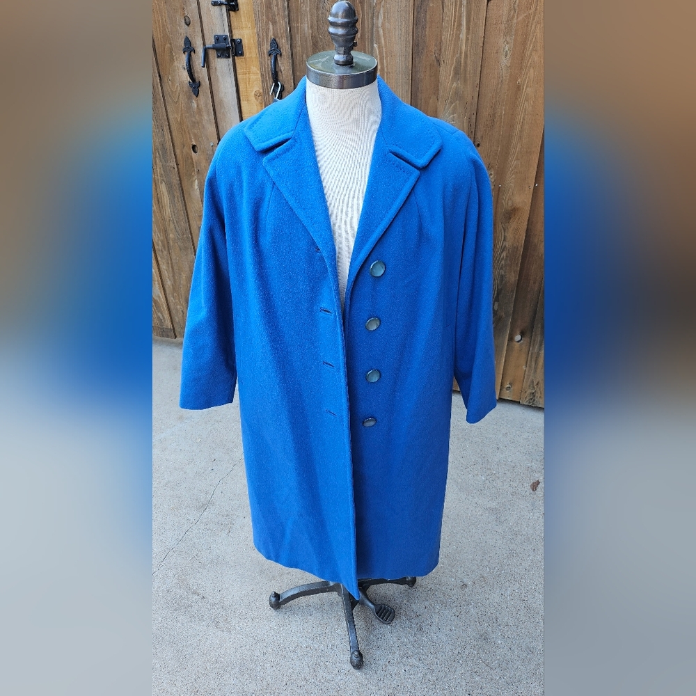 Vintage 1960's Cashmere/Vicuñalura overcoat